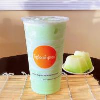 Honeydew Milk Tea · 210-350 cal.