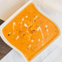Paneer Tikka Masala · Cottage cheese cooked in a rick and creamy indian masala base.
