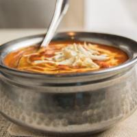 Chicken Tikka Masala · Cubes of tender chicken marinated in thick yogurt sauce and then grilled in a clay oven befo...