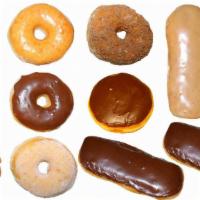 1 Dozen Mixed · ***If you want to Choice, Please write down a note***
Glazed, Bar, Twist, Jelly, French, But...