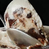 Brownie A La Mode · We combine our signature vanilla ice cream with rich fudge and decadent brownie pieces to br...