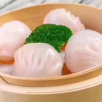 Shrimp Dumplings (4) 虾饺 · 4 Steam shrimp dumplings