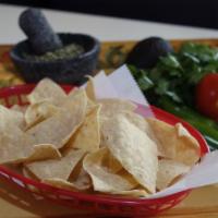 Side Of Chips · Freshly Cooked Corn Tortillas