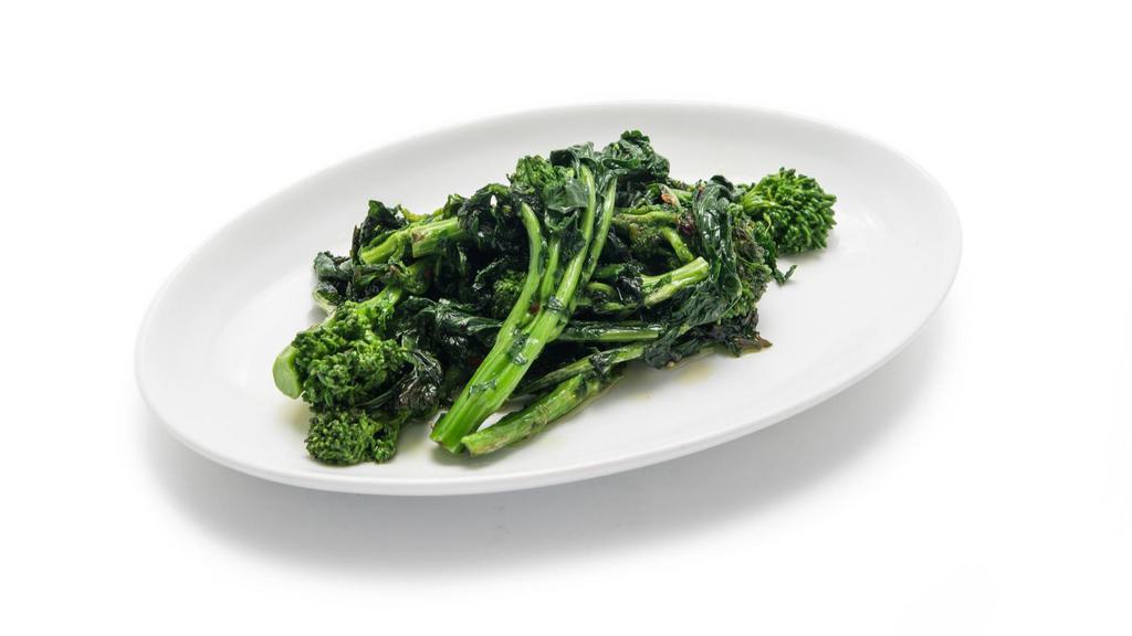 Sauteed Broccolini · Extra virgen olive oil, Chili flakes, Garlic