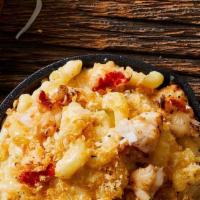 Cbr Mac · Elbow noodles with a rich mac and cheese sauce, grilled chicken, and bacon, and topped with ...