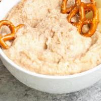 Hummus With Pretzels · The best with crispy salted pretzels.