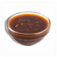 Asian Bbq · 2 oz. portion of Asian BBQ sauce. Bold Asian inspired BBQ sauce with a kick. Ginger, a splas...
