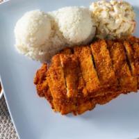 Chicken Katsu · Everyone's favorite! Crispy, breaded chicken fillet served with our famous dipping sauce.