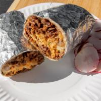 Burrito · Tacos Arandas Food Truck favorite: Your choice of meat filled with beans rice onions and cil...