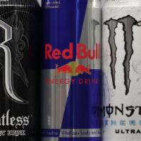 Energy Drinks · Monster, Rockstar, or Redbull