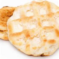 Buttered Biscuit · Semi-sweet biscuit buttered and toasted