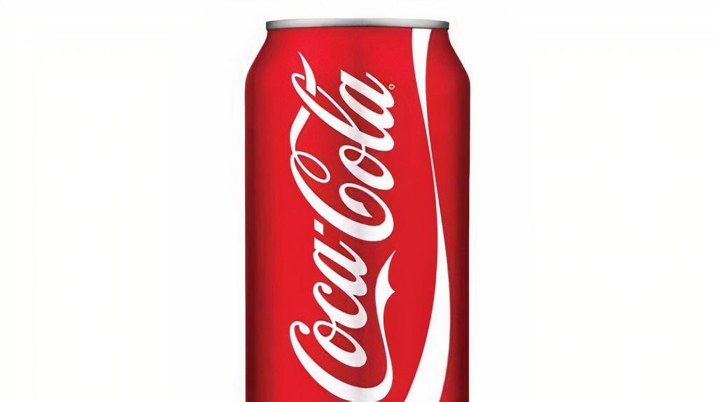 Coke · Sold by the can