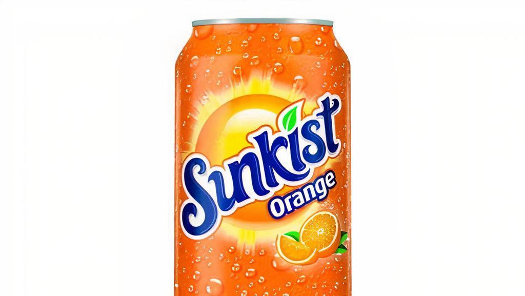 Orange Soda · Sold by the can