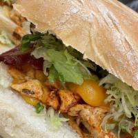 El Fuego · Most popular. Grilled chicken, Spicy chipotle sauce, melted Pepper jack cheese, Cheddar chee...
