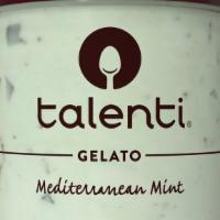 Talenti Mediterranean Mint · Talenti Gelato Mediterranean Mint Crafted with Non-GMO Ingredients 1 pint