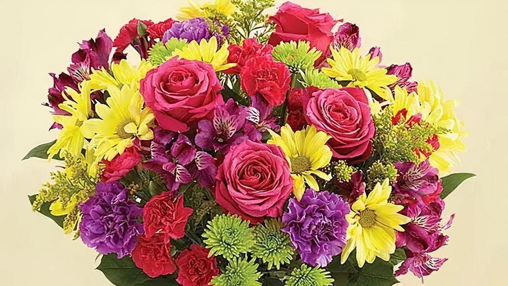 It'S Your Day Bouquet · Celebrate any special occasion with our bright bouquet of fresh roses, carnations, daisy poms and more.