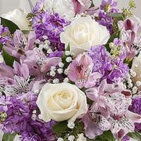 Lovely Lavender Medley™ · You can't go wrong with this purple bouquet. Our charming lavender flower bouquet is loosely...