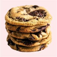 Chocolate Chip Cookie (Doctor Food Coma) · Crunchy on the outside chewy on the inside. Buttery and chocolaty