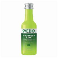 Svedka Vodka Cucumber Lime (50 Ml) · SVEDKA Cucumber Lime Flavored Vodka is a smooth and easy-drinking vodka with the cool taste ...