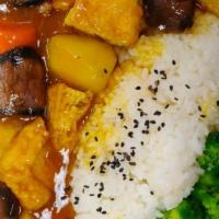 Curry Rice Set Meal · Vegan. Choice of brown or white rice