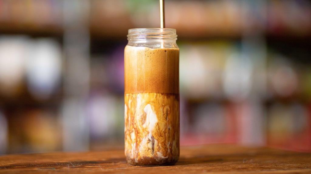 Cold Brew Coffee · With cinnamon.