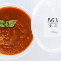 Tomato & Basil Sauce Container · 2 portions. Italian tomatoes and fresh basil.