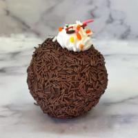 Rumball · A true chocolate lovers heaven! Our delicious rumball filled with dark chocolate fudge, waln...
