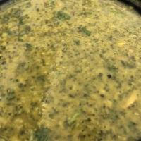 Dal Palak · Vegetarian. Creamy lentil curry cooked with spinach and tempered with basic Indian spices.