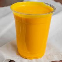 Mango Lassi · A thick milk shake-style Indian drink consisting of a yogurt base and freshly pureed sweet m...