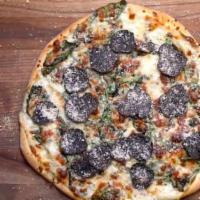 Black Truffle Pizza · cheese, fresh mushroom, arugula, fresh imported Italian black truffle