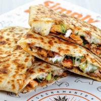 Quesadilla · Select your favorite Chando’s signature meat and enjoy it sandwiched between a giant flour t...