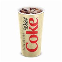 Caffeine Free Diet Coke® · Fountain beverage. A product of The Coca-Cola Company.