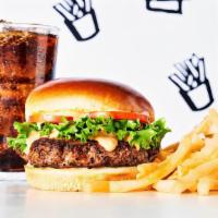 Outlaw Burger Combo · 1/3 lb Outlaw Burger served with a side of classic fries & a drink of your choice