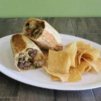Breakfast Burrito · Voted as one of the best breakfast burrito in LA by eater LA! Scrambled eggs, Jack cheese, b...