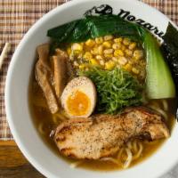 Tokyo Chicken · Traditional Chicken Ramen. Your Choice of Protein, Corn, Baby Bok-hoy, Green Onions, Bamboo ...