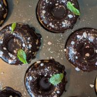 Vegan & Gluten Free Donuts · Today's Flavor: Early Grey Lemon Poppy