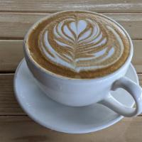 Binary Code · House-made horchata latte with espresso, sweetened with condensed milk. (No  milk substituti...