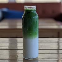 Captcha · Matcha green tea latte