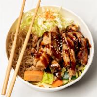 Chicken Teriyaki · Tappan grilled chicken-thigh meat cook for the perfection. Drizzled with house made teriyaki...