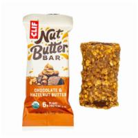 Chocolate Peanut Butter Bar (Clif Bar) · Nuts. Chocolate organic snack bar meets dreamy, creamy peanut butter filling. Low glycemic. ...