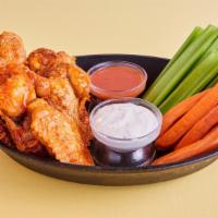 Hot Wings · Classic Bone-In Chicken Wings, with some serious kick.