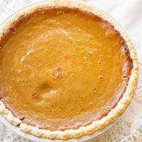 Whole Pumpkin Pie · With just the right amount of spice. Baked to a golden brown finish in our delicious flaky c...