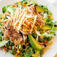 Southwest Avocado Salad With Chicken Platter · THIS ITEM REQUIRES 2 HR ADVANCE NOTICE. If you are ordering outside of this window, your ord...