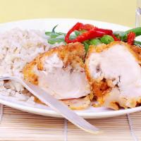 House Chicken · Crispy breaded chicken with broccoli, bell pepper, onion, and pineapple glazed with a spicy ...