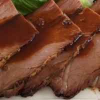 Tri-Tip · Try our Smoked Tri Tip, slow cooked to perfection. Served with two sides of your choice!
