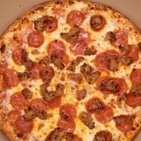 Cheese & Pepperoni Pizza · 