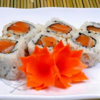 Salmon Roll · Consuming raw or undercooked meats, seafood, shellfish, or eggs may increase your risk of fo...