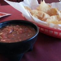 Small Chips & Salsa (12 Oz.) · 
