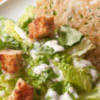 Caesar Salad · CHOICE OF BLACKENED CHICKEN OR BLACKENED SALMON, PARMESEAN CRISP, CHERRY TOMATOS, CROUTONS, ...