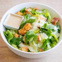 Caesar Salad · Baby Kale Romaine, Croutons,  Parmesan, Caesar Dressing